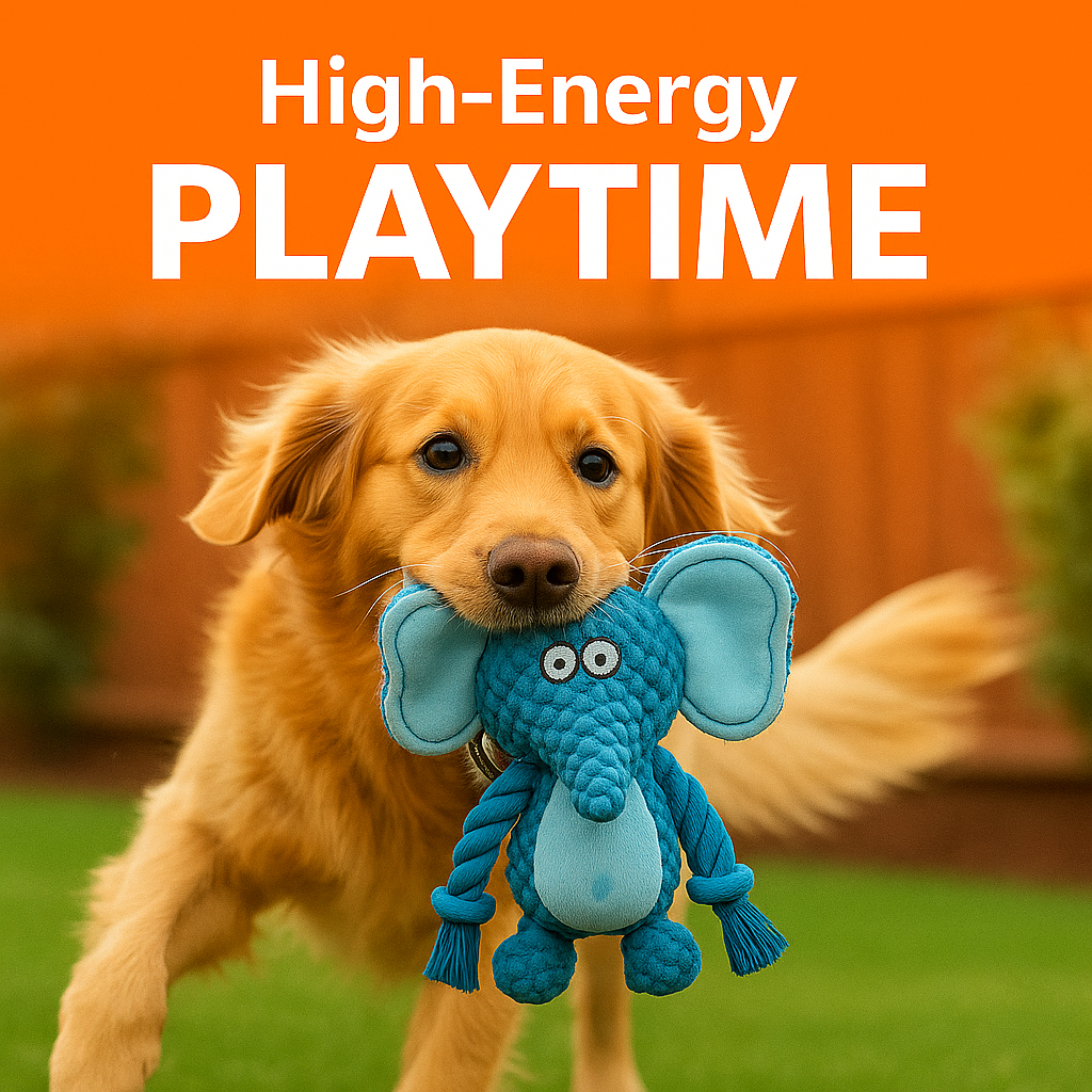 Ruffuna® Tug & Squeak – The Toy Dogs Can’t Resist