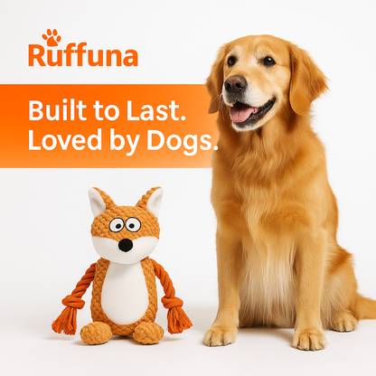 Ruffuna® Tug & Squeak – The Toy Dogs Can’t Resist