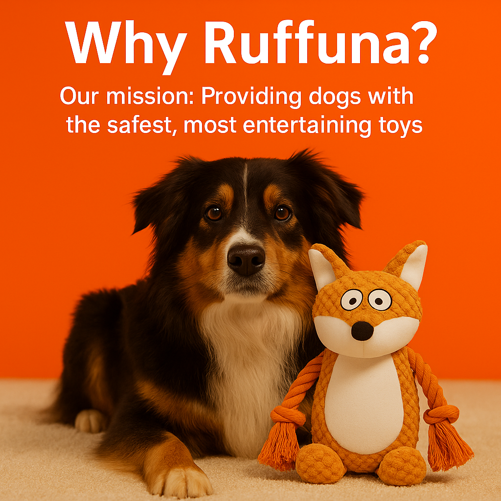 Ruffuna® Tug & Squeak – The Toy Dogs Can’t Resist
