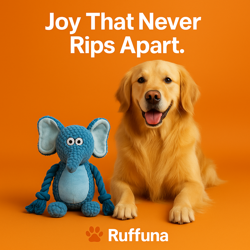 Ruffuna® Tug & Squeak – The Toy Dogs Can’t Resist